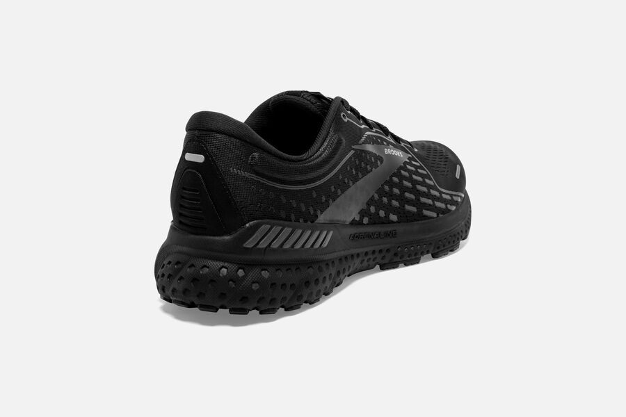 Brooks Running Shoes - Adrenaline GTS 21 Road Mens - Black - RCM-713058